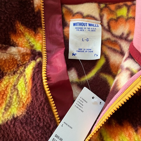 Without Walls Patterned Fleece Large - Picture 3 of 3